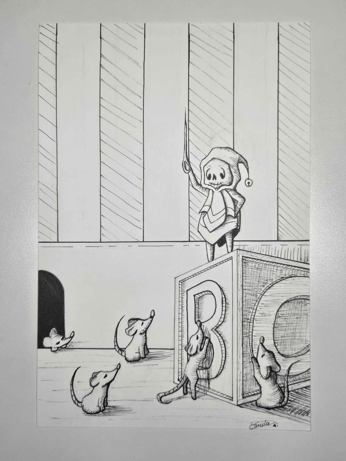 9x6 Original Artwork "Miniature"